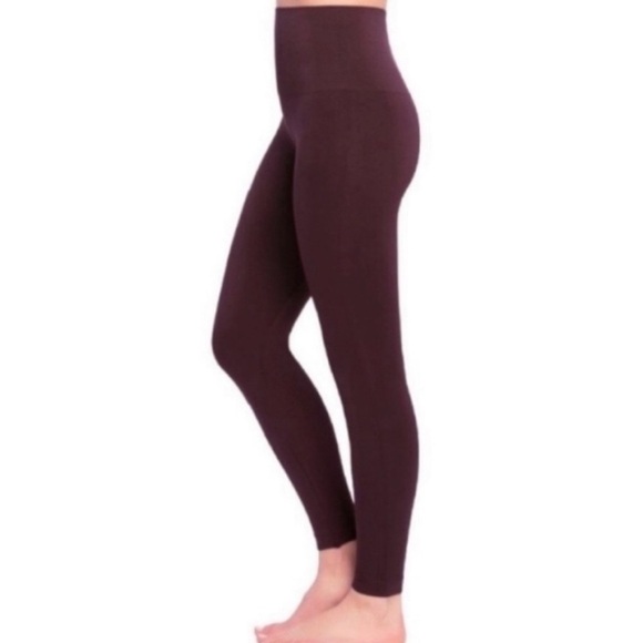 Spanx Look at Me Now Purple Seamless High Waist Leggings - Picture 8 of 8